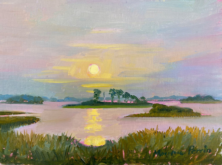 Marjorie Perrin Title: Chincoteague Marsh (Unframed)