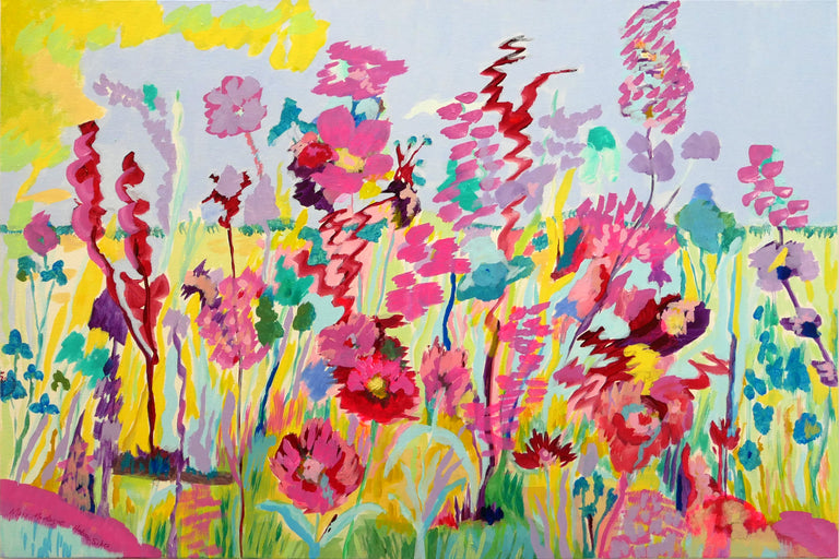 Mary Montague Sikes Title: Dancing in the Garden