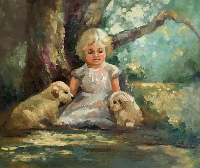 Mary McFadden Title: My Puppies