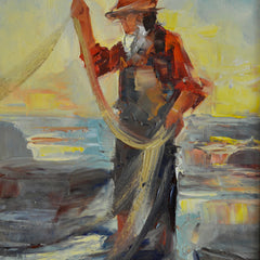 Mary McFadden Title: Fisherman