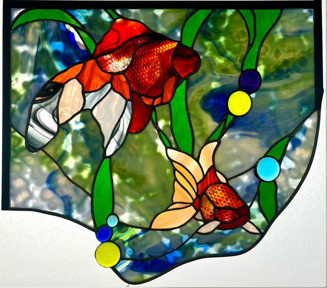 Mary Lu Bennett Title: Koi