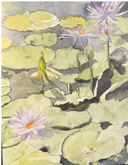 Mary Searfoss Dean Title: Water Lilies