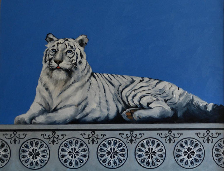 Mary McFadden Title: White Tiger