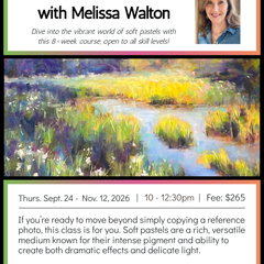 8 Week Pastel Class- Pastel Tapestry with Melissa Walton