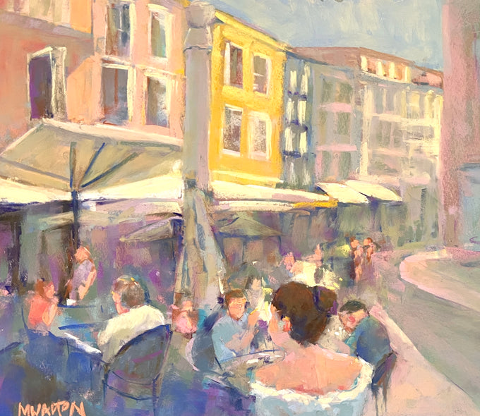 Melissa Walton Title: French Cafe
