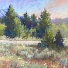 Melissa Walton Title: Tetons In The Distance, Jackson Hole