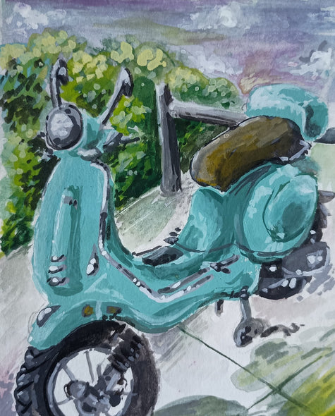 Addie Mendelson Title: Motorcycle Blues
