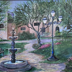 Merritt, Susannah Wagner title: The Garden by Museo Larco in Lima, Peru