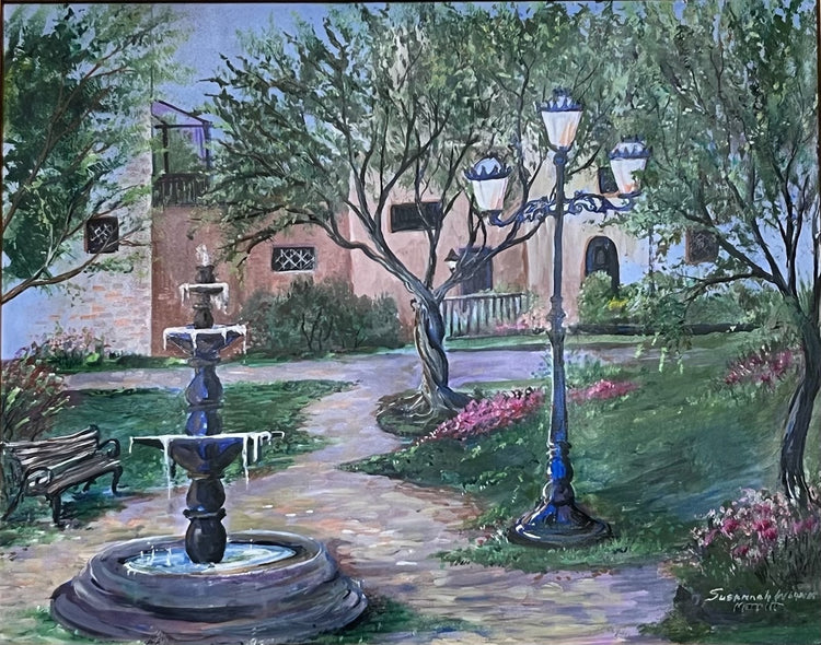 Merritt, Susannah Wagner title: The Garden by Museo Larco in Lima, Peru