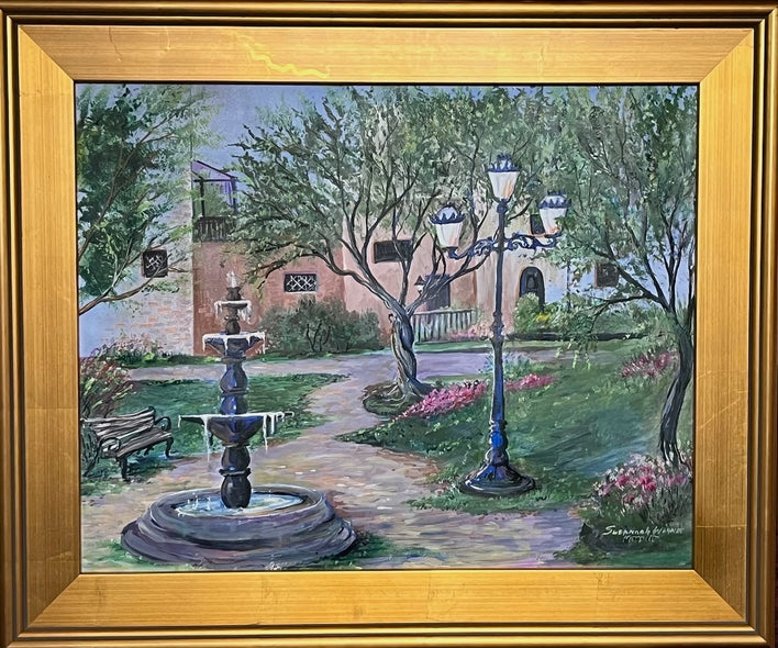 Merritt, Susannah Wagner title: The Garden by Museo Larco in Lima, Peru
