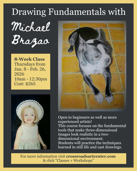8 Week Drawing Class- Drawing Fundamentals with Michael Brazao