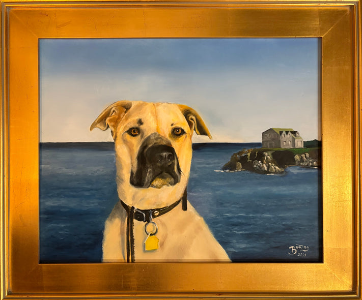 Mike Brazao Title: Ogonquit Dog