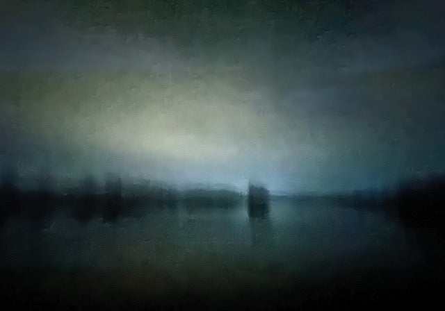 Mike Ostrander Title: A Friend in the Distance, at Twilight