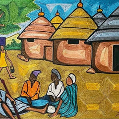 Mohammed, Babs Title: Chief Giving a Wisdom to his Elders