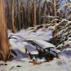 Pimsuwan, Natt Title: Picnic Table in the Snow