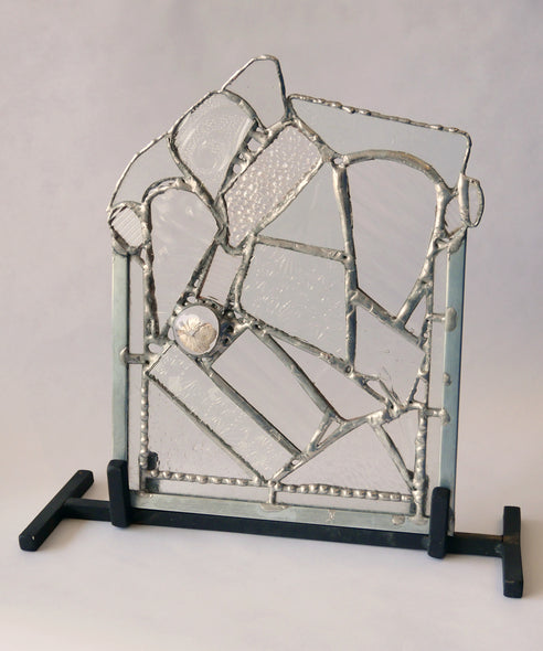 Norma Geddes Title: Clear Panel with stand