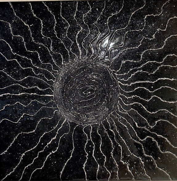 Ortgiesen, Paula Title: Black and Silver Sunshine