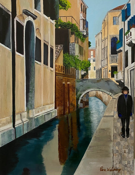 Pam Weisberg Title: Walking in Venice