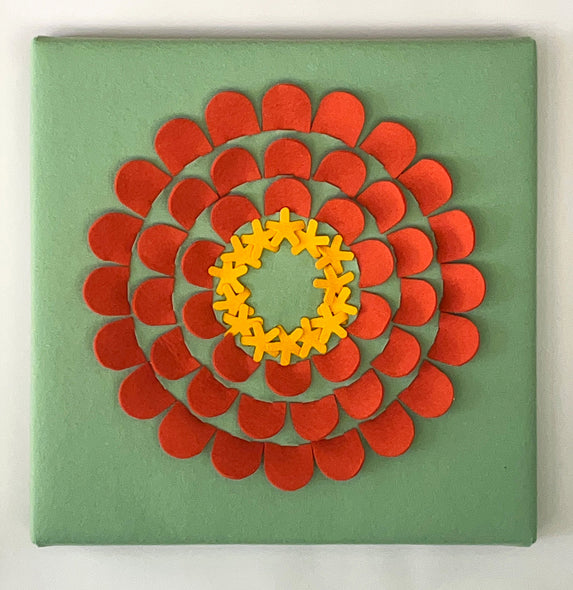 Patricia Hooten Title: Zinnia #5