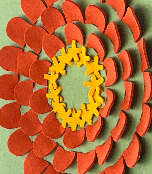 Patricia Hooten Title: Zinnia #5