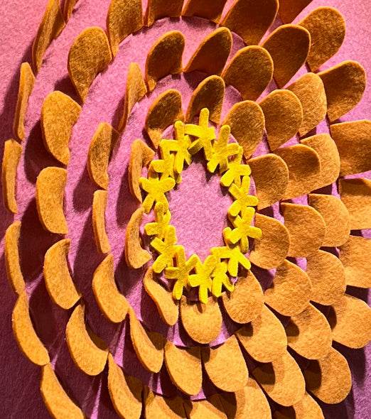 Patricia Hooten Title: Zinnia #6
