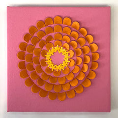 Patricia Hooten Title: Zinnia #6