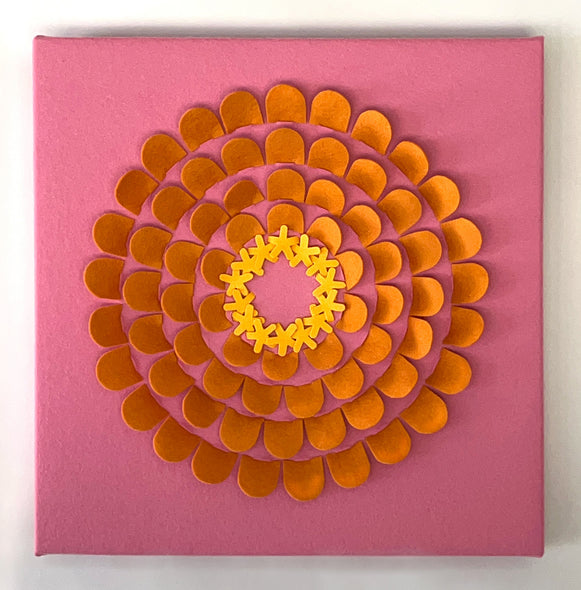 Patricia Hooten Title: Zinnia #6