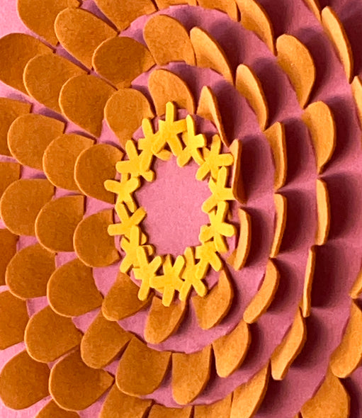 Patricia Hooten Title: Zinnia #6