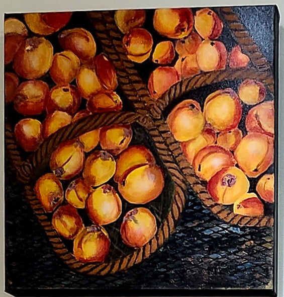 Patsy Ledbetter Title: Fresh Peaches for Sale