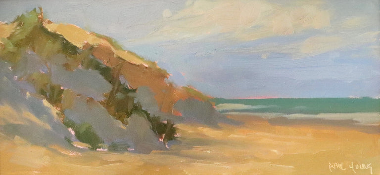 Pearl Horng Title: Afternoon Light on Ocracoke Beach