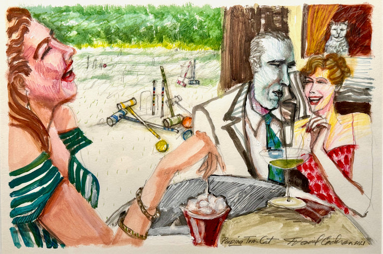 Cochran, David Title: Peeping Tom Cat #37