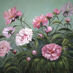 Kathy Rivera Title: Peony Promenade