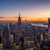 Pfeifer, Robert title: Patriotic Manhattan Skyline