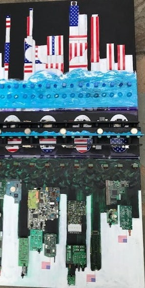 Phillips, James title: USA Reflections