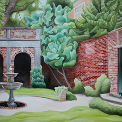 Emma Knight Title: Poe's Enchanted Garden giclee