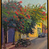 Poupore, Patricia  title: Bikes Under the Bougainvillea