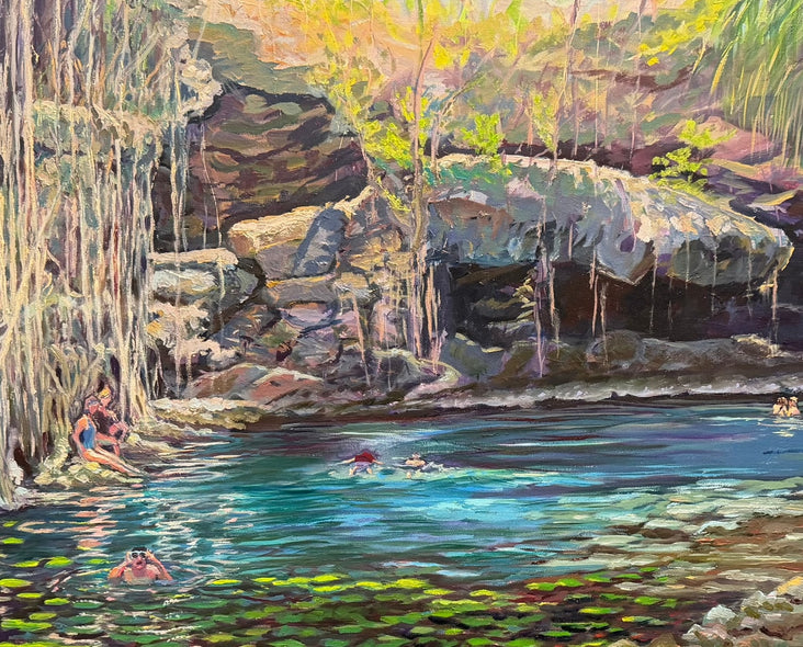 Poupore, Patricia title: Cenote X'batun, Yucatan, Mexico