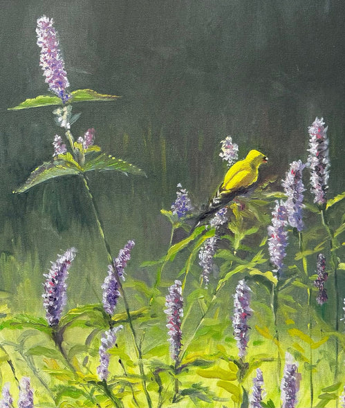 Poupore, Patricia  title: Feast for a Goldfinch