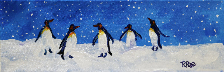 Rebecca Rose Title: Snowy Line Dancer