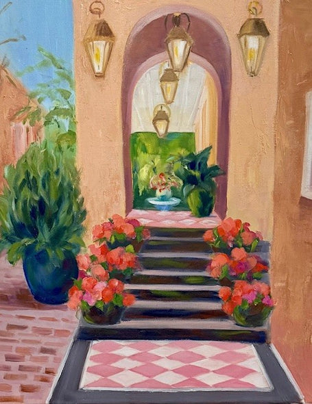 Renee Gleason Title: Charleston Porch