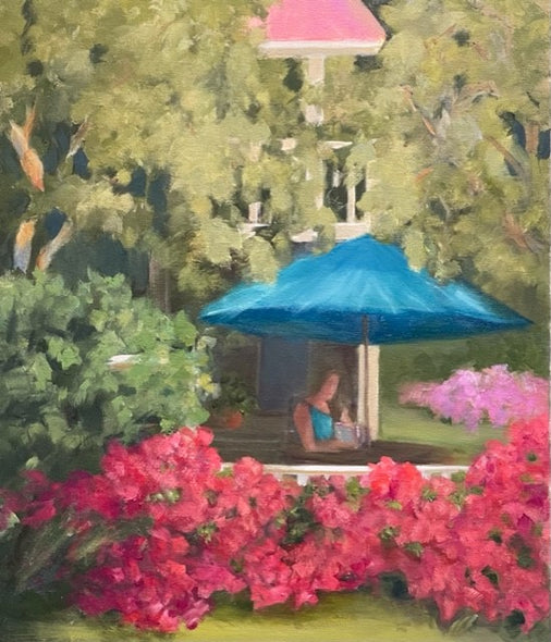 Renee Gleason Title: Girl on the Patio