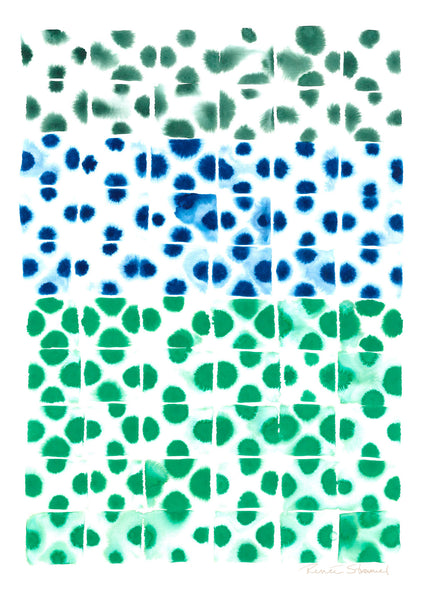 Renee Stramel Title: Emerald Tiles