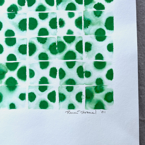 Renee Stramel Title: Emerald Tiles