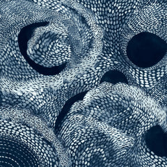 Renée Stramel Title: Indigo Waves I