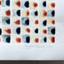 Renee Stramel Title: Mirror Tile Array in Red & Blue
