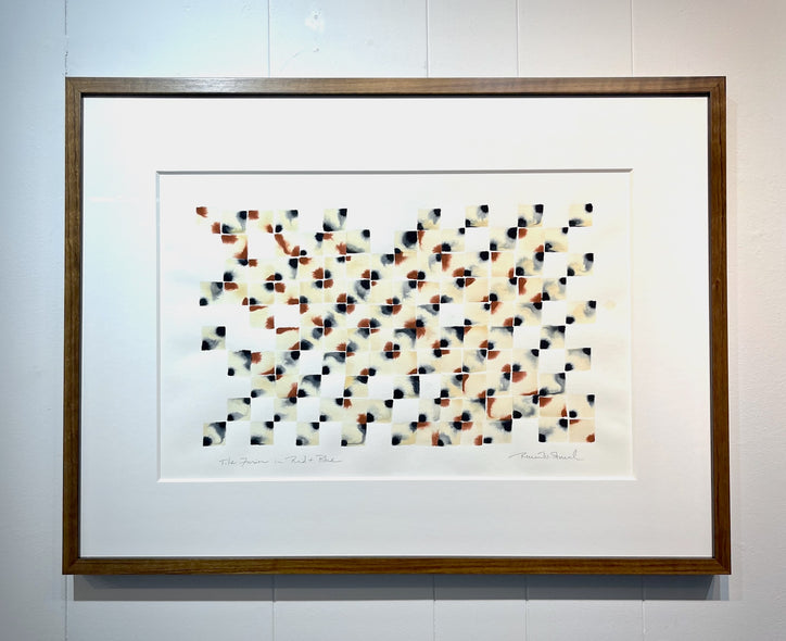 Renee Stramel Title: Tile Fusion in Red & Blue