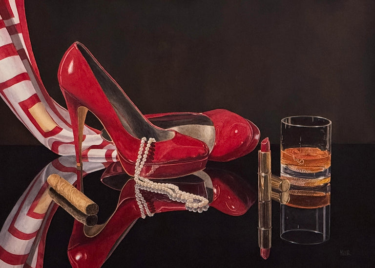 Katherine Robinson Title: Nightcap with Lola