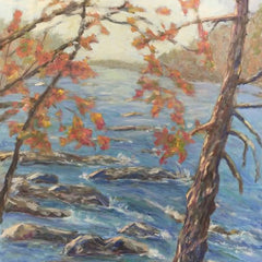 Rosemary Duda Title: Autumn on the James