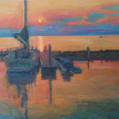Rosemary Duda Title: Home at Sunset