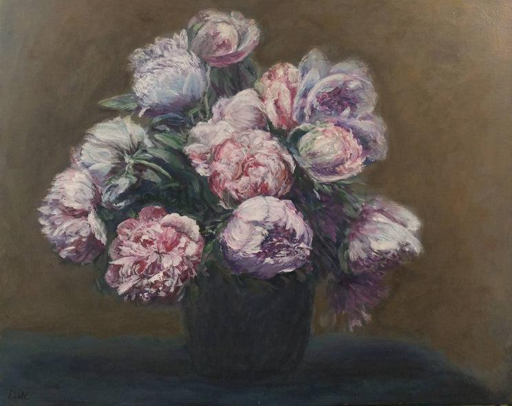 Rosemary Duda Title: Peonies, After Fantin-Latour